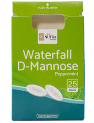 Sweet Cures Waterfall D-Mannose Peppermint 50 Mints