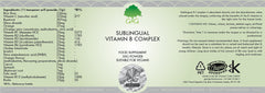 G&G Vitamins Sublingual Vitamin B Complex 50g