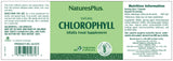 Nature's Plus Chlorophyll 60's