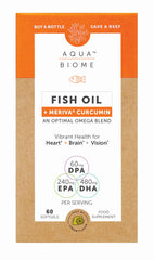 Aqua Biome Fish Oil + Meriva Curcumin 60's