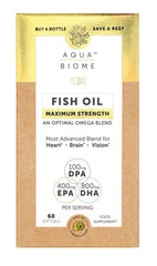 Aqua Biome Fish Oil Maximum Strength 60's