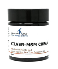 Argentum Plus Silver-MSM Cream with Lemon Myrtle and Lemon Scented Tea Tree 30ml