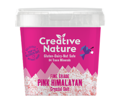 Creative Nature Pink Himalayan Crystal Salt (Fine Grade) 300g