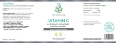 Cytoplan Vitamin C as Calcium Ascorbate 250g