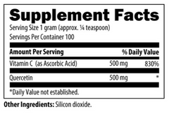 Designs For Health Quercetin Ascorbate Powder 100g
