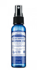 Dr Bronner's Magic Soaps Organic Peppermint Hand Hygiene Spray 60ml