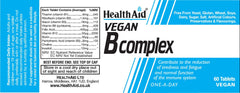 Health Aid Vegan B Complex 60's