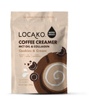 Locako Coffee Creamer MCT Oil & Collagen Cookies & Cream 300g