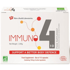 Mint-e Health Laboratories Immuno 4 Food Supplement 10's