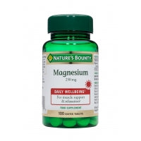 Nature's Bounty Magnesium 250mg 100's