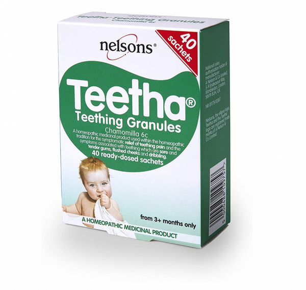 Nelsons store teething granules