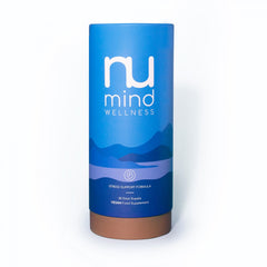 Nu Mind Wellness Stress Support Formula 30 Days Supply LIGHT BLUE BOX