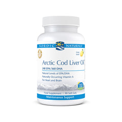 Nordic Naturals Arctic Cod Liver Oil Lemon 90's