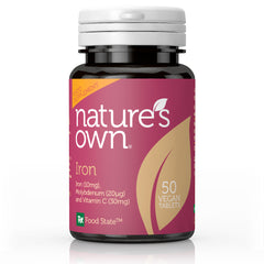 Nature's Own Iron with Molybdenum and Vitamin C 50's