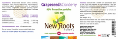 New Roots Herbal Grapeseed & Cranberry 60's