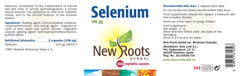 New Roots Herbal Selenium 100's