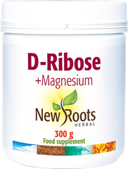 New Roots Herbal D-Ribose + Magnesium 300g
