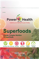 Power Health Superfoods Powder Complex Nutrition 300g