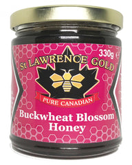 St Lawrence Gold Pure Canadian Organic Buckwheat Blossom Honey 330g
