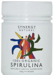 Synergy Natural Spirulina (100% Organic) 100g