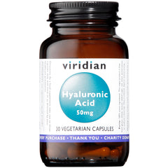 Viridian Hyaluronic Acid 50mg 30's