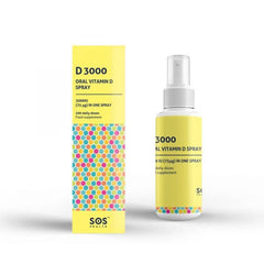 SOS Health D3000 Oral Vitamin D Spray (Adult) 30ml