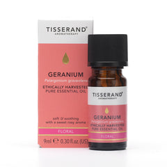 Tisserand Geranium Essential Oil Ethically Harvested 9ml