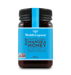 Wedderspoon RAW Multifloral Manuka Honey KFactor 12 500g