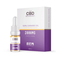 Canabidol 100% Cannabis Oil 2000mg 10ml