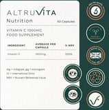 Altruvita Vitamin C 1000mg 60s