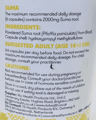 Rio Amazon Suma Brazilian Ginseng 400mg 120s