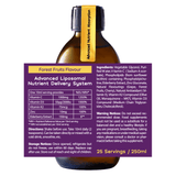 Well.Actually. Liposomal Advanced Immune Support - Vitamins C, D3, K2 + Zinc + Elderberry Extract 250ml