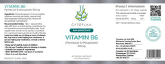 Cytoplan Vitamin B6 (Pyridoxal-5-Phosphate) 60s
