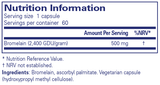 Pure Encapsulations Bromelain 2,400 500mg 60s