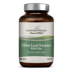 Good Health Naturally Olive Leaf Extract with Zinc 90's