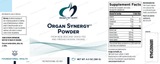 Designs For Health Organ Synergy™ Powder 180g