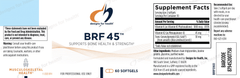 Designs For Health BRF 45™ 60 Softgels
