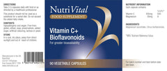 Nutrivital Vitamin C+ Bioflavonoids 90s