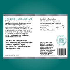 Cytoplan Magnesium Bisglycinate 60s