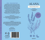 Alana Natural Body Wash Relaxing English Lavender 500ml