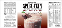 Nature's Plus SPIRU-TEIN Chocolate 476g