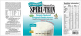 Nature's Plus SPIRU-TEIN Unsweetened Simply Natural Vanilla 370g