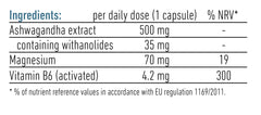 Biogena Ashwagandha Relax Formula 60s