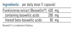 Biogena Boswellia 400 60s