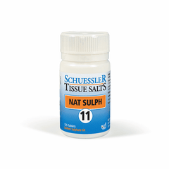 Schuessler 11 Nat Sulph 125 tablets
