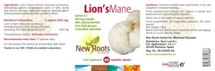 New Roots Herbal Lion’s Mane 60s