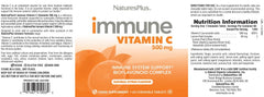 Nature's Plus Immune Vitamin C 500mg 60’s