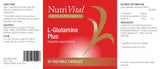 Nutrivital L-Glutamine Plus 90s