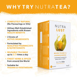 Nutratea Nutra Lust Tea Bags 20's