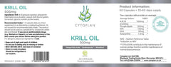 Cytoplan Krill Oil 500mg 60s